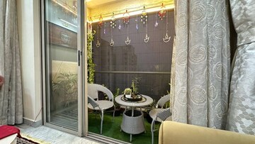 Balcony in 3 BHK Apartment at Lodha Luxuria Priva, Majiwada – for Rent