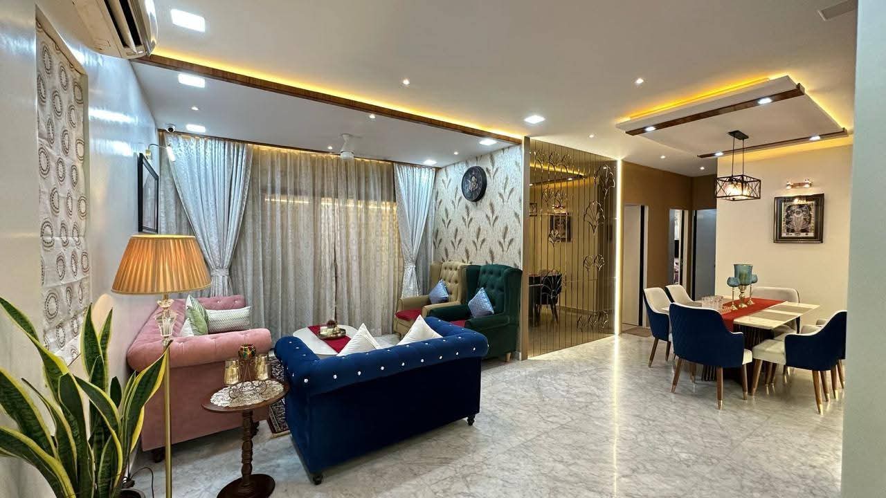 3 BHK + Pooja Room 1500 Sq.Ft. Apartment in Lodha Luxuria Priva