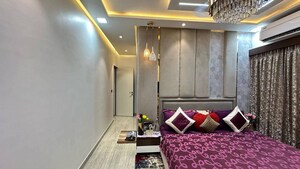 Bedroom in 3 BHK Apartment at Lodha Luxuria Priva, Majiwada – for Rent