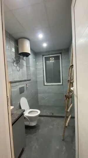 Bathroom in 1 BHK Builder Floor at Sector 24 – for Rent
