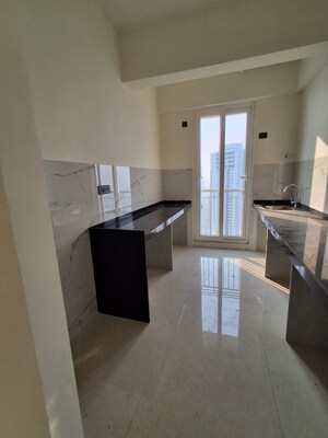 Kitchen in 3 BHK Apartment at Ruparel Palacio Phase 1, Kandivali West – for Rent