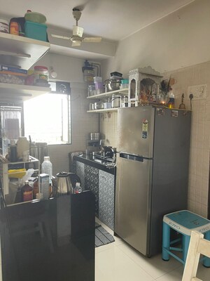 Kitchen in 2 BHK Apartment at HDIL Dheeraj Kiran, Malad West – for Rent