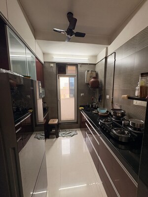 Kitchen in 2 BHK Apartment at Vasant Fiona, Pokhran Road No Two – for Rent