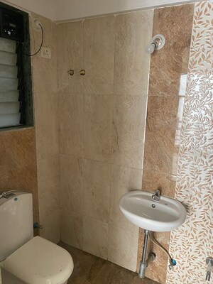 Bathroom in 3 BHK Apartment at Victory Guru Purnima, Ulwe – for Rent