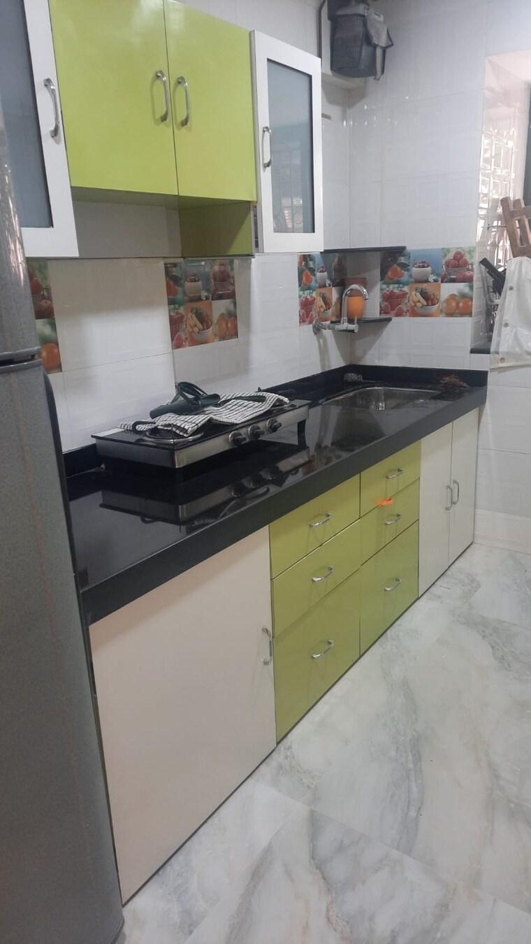 Kitchen, garden-estate-chs 1 Bedroom 650 Sq.Ft. Apartment In Ganeshwadi Thane 9520571