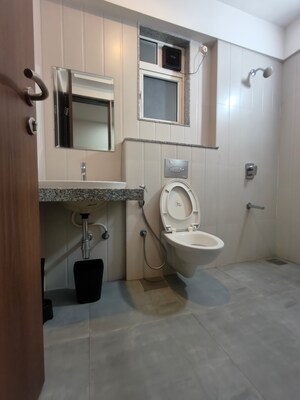 Bathroom in 2 BHK Apartment at Sheth Avalon, Laxmi Nagar – for Rent