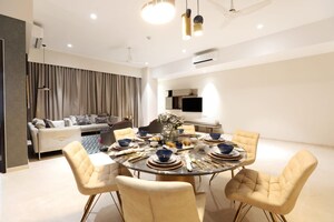 Team Area in 3 BHK Apartment at Lodha Vista, Lower Parel – for Rent