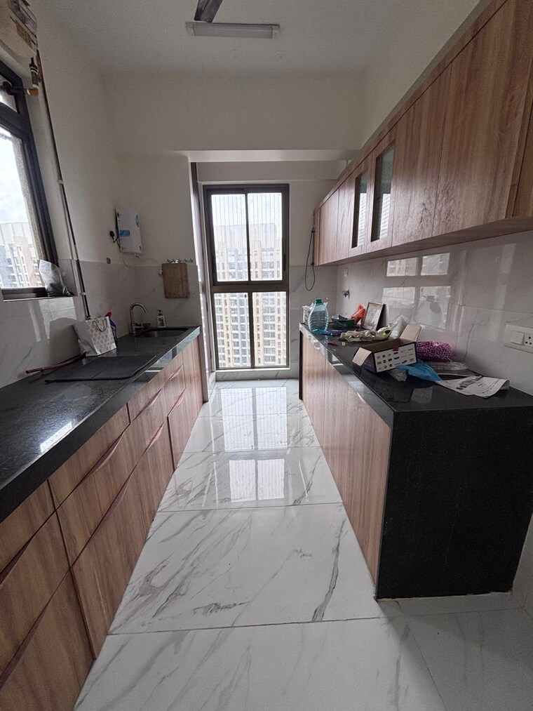 Kitchen, raymond-ten-x-vibes 2 Bedroom 950 Sq.Ft. Apartment In J K Gram Thane 9520586