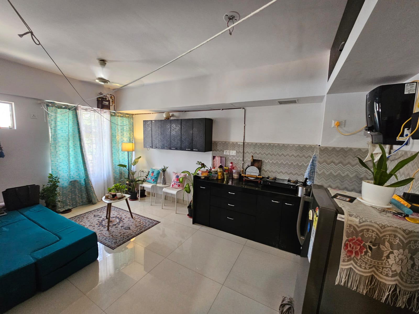 1 BHK + Pooja Room Apartment For Sale in Lodha Crown Quality Homes