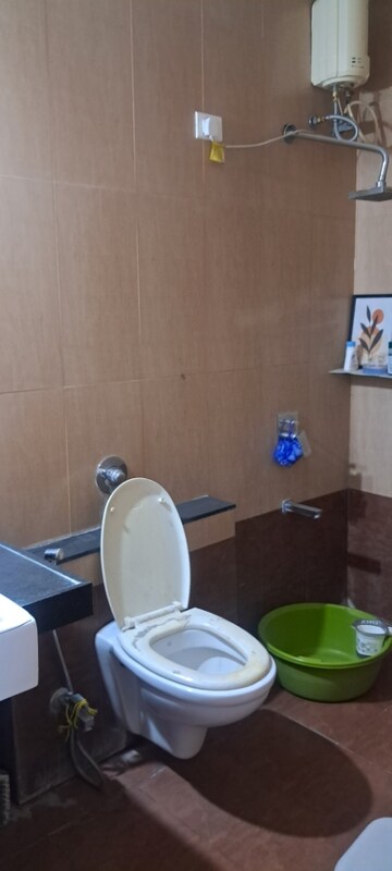 Bathroom in 2 BHK Apartment at Avalon Elysium CHS Ltd, Wakad – for Rent