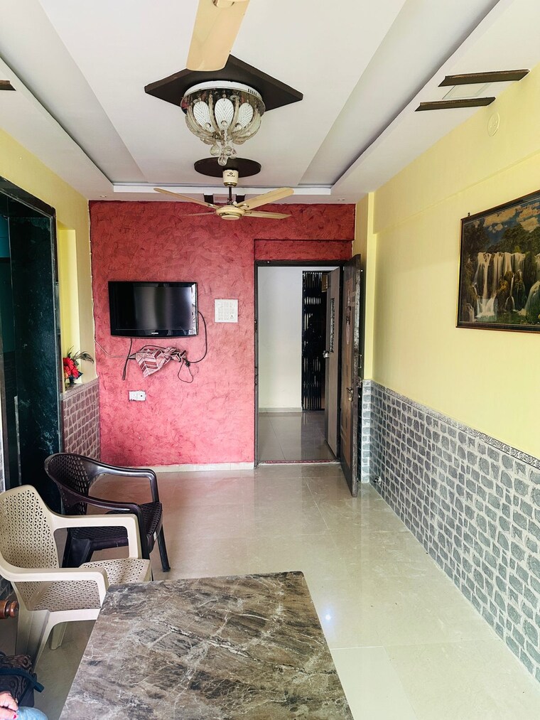 Living Room, krishna-paradise-ulwe 2 Bedroom 1250 Sq.Ft. Apartment In Ulwe Sector 17 Navi Mumbai 9520604