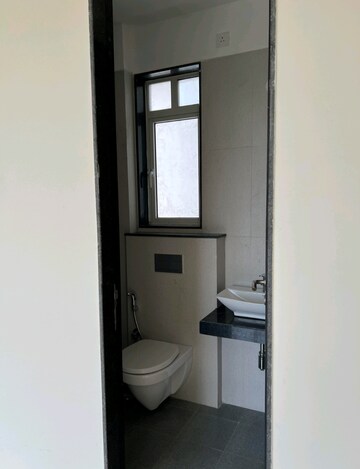 Bathroom in 2 BHK Apartment at Sheth Zuri, Laxmi Nagar – for Rent