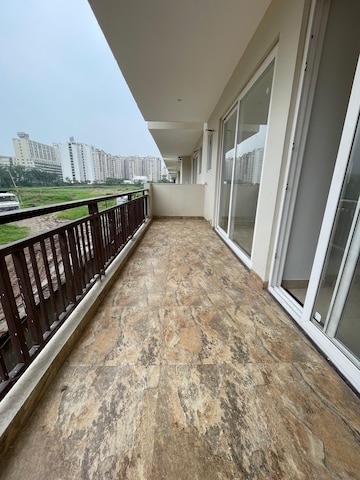 Balcony in 3 BHK Apartment at Roseate Homes, Ghazipur – for Rent