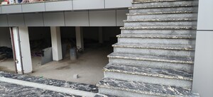 Staircase in  Showroom at Jankipuram Extension – for Rent