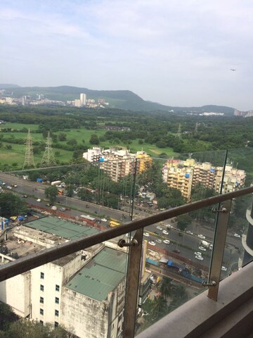 Balcony in 3 BHK Apartment at Lodha Fiorenza, Goregaon East – for Rent