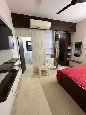 Kitchen in 1 RK Apartment at Raheja Atlantis, Sector 31 – for Rent