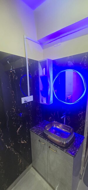 Bathroom in 3 BHK Apartment at New Town – for Sale