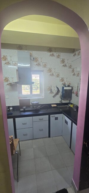 Kitchen in 3 BHK Apartment at New Town – for Sale