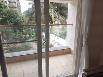 Balcony in 2 BHK Apartment at Karia Konark Nagar Phase 1, Viman Nagar – for Rent