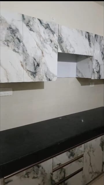 Kitchen in 3 BHK Apartment at Ansal Sushant Jeevan Enclave, Sushant Golf City – for Rent