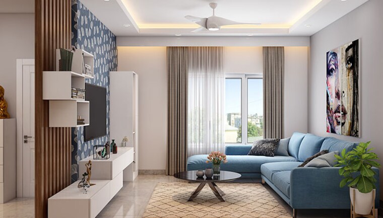 Bedroom, sector 104 3 Bedroom 1560 Sq.Ft. Builder Floor In Sector 104 Noida 9520747