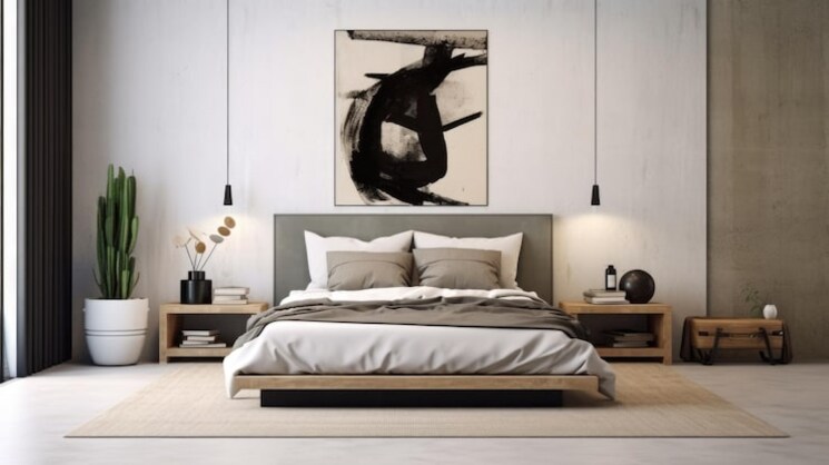 Bedroom, sector 104 2 Bedroom 1050 Sq.Ft. Builder Floor In Sector 104 Noida 9520794