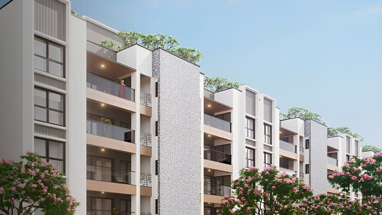 Exterior View, sector 104 2 Bedroom 1050 Sq.Ft. Builder Floor In Sector 104 Noida 9520794
