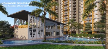 3 BHK Apartment – Exterior View View at Kohinoor Zen Estate, Kharadi - for Sale