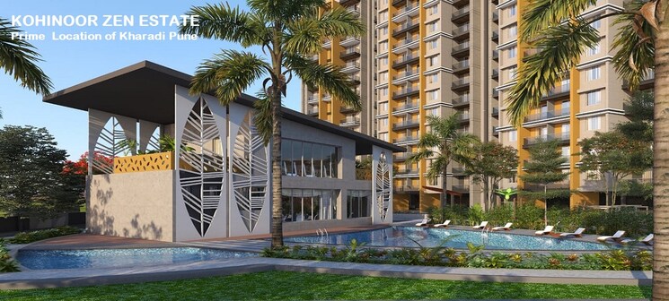 Exterior View, kohinoor-zen-estate 3 Bedroom 1068 Sq.Ft. Apartment In Kharadi Pune 9520787