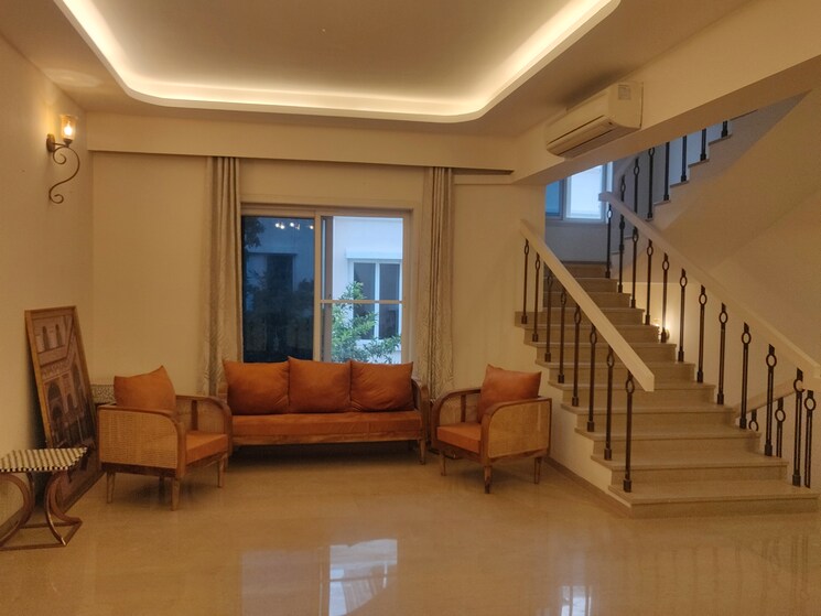 Living Room, sri-aditya-athena 4 Bedroom 5000 Sq.Ft. Villa In Shaikpet Hyderabad 9520807