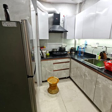 Kitchen in 2 BHK Builder Floor at Malviya Nagar – for Rent