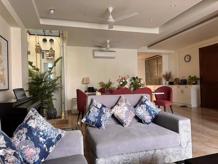 Living Room, south extension ii 3 Bedroom 2000 Sq.Ft. Builder Floor In South Extension ii Delhi 9520809