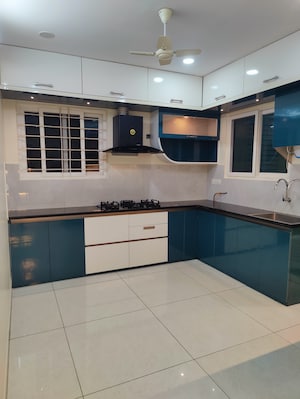 Kitchen in 3 BHK Apartment at Aparna Sarovar Zenith, Nallagandla – for Rent