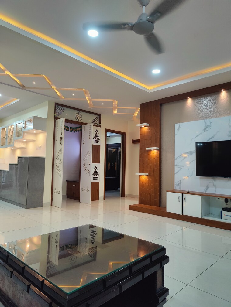 Living Room, aparna-sarovar-zenith 3 Bedroom 1960 Sq.Ft. Apartment In Nallagandla Hyderabad 9520813