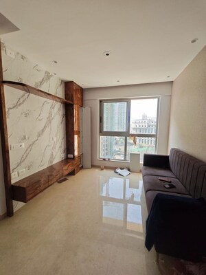 Living Room in 1 BHK Apartment at Hiranandani Highland, Powai – for Rent