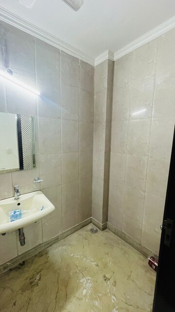 Bathroom in 2 BHK Builder Floor at Kalkaji – for Rent