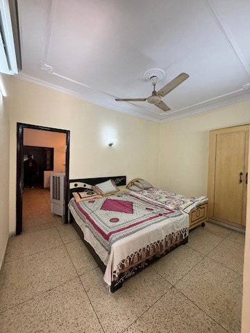 Bedroom in 1 BHK Builder Floor at Kalkaji – for Rent