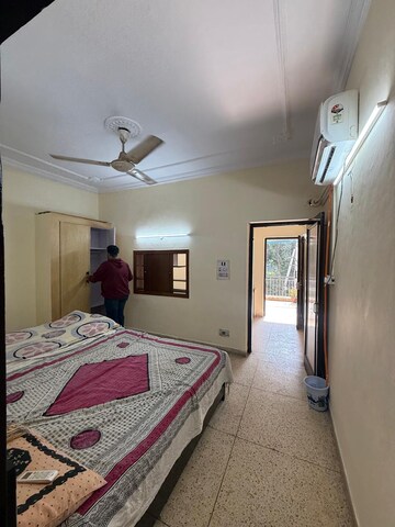 Bedroom in 1 BHK Builder Floor at Kalkaji – for Rent