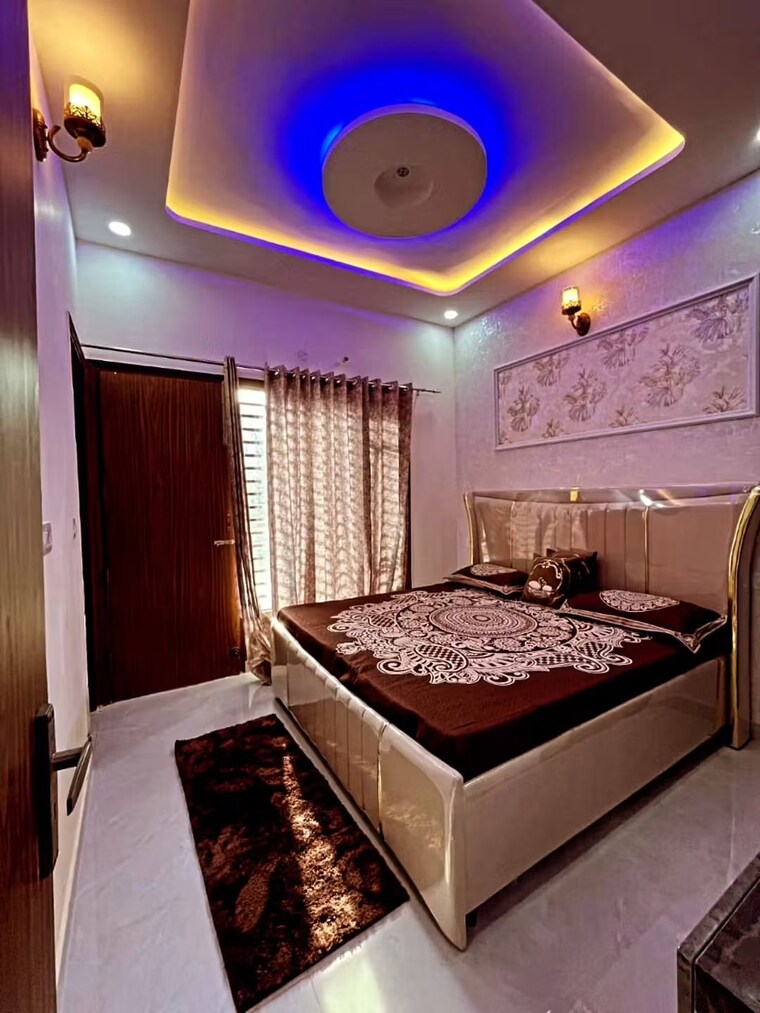 Bedroom, vvip-homes 2 Bedroom 1060 Sq.Ft. Apartment In Gaur City 2 Greater Noida 9520854