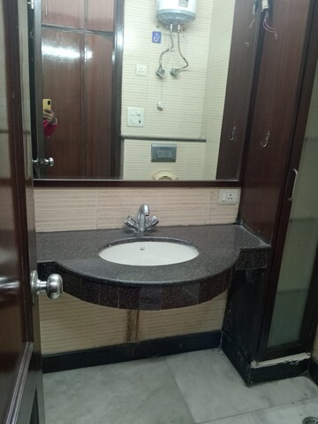 Attached Bathroom in 3 BHK Builder Floor at Sarvapriya Vihar – for Rent