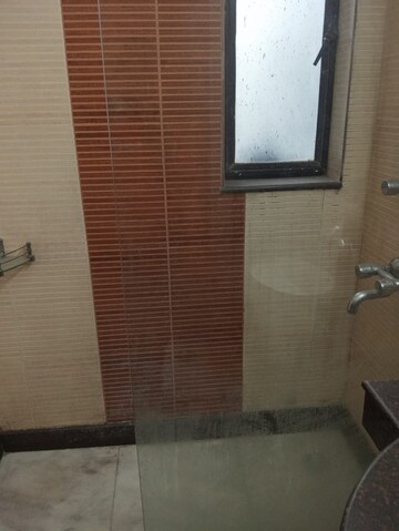 Bathroom in 3 BHK Builder Floor at Sarvapriya Vihar – for Rent