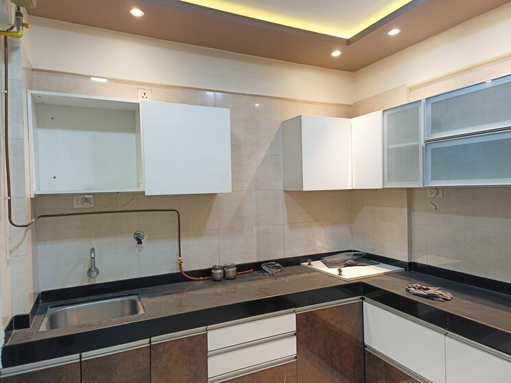 Kitchen, rkh-blessings 1 Bedroom 465 Sq.Ft. Apartment In Moshi Pune 9520862