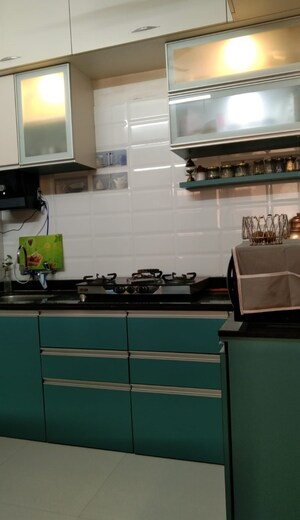 Kitchen in 1 BHK Apartment at RKH Blessings, Moshi – for Rent