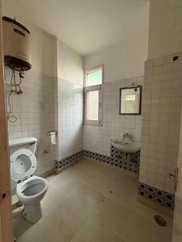 Bathroom in 1 BHK Builder Floor at Greater Kailash ii – for Rent