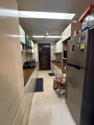 Kitchen in 3 BHK Builder Floor at Chittaranjan Park – for Rent