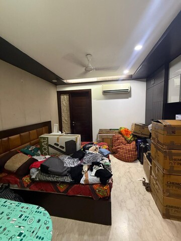 Bedroom in 3 BHK Builder Floor at Chittaranjan Park – for Rent