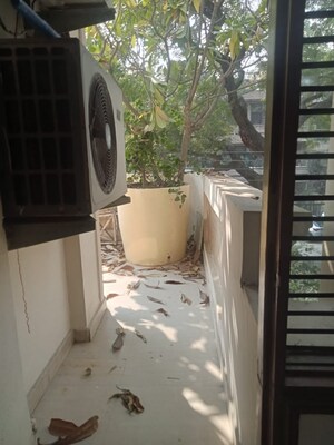 Balcony in 4 BHK Builder Floor at Greater Kailash ii – for Rent