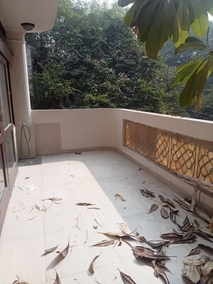 Balcony in 4 BHK Builder Floor at Greater Kailash ii – for Rent