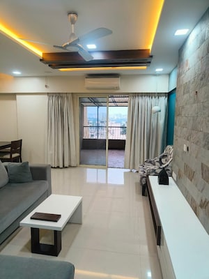 Kitchen in 3 BHK Apartment at Harsh Paradise, Aundh – for Rent