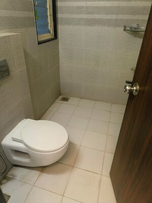 Bathroom in 3 BHK Apartment at Harsh Paradise, Aundh – for Rent